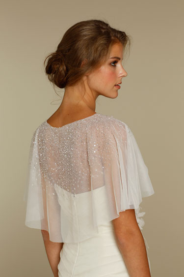 close-up back view w/ cape close-up back view w/ cape