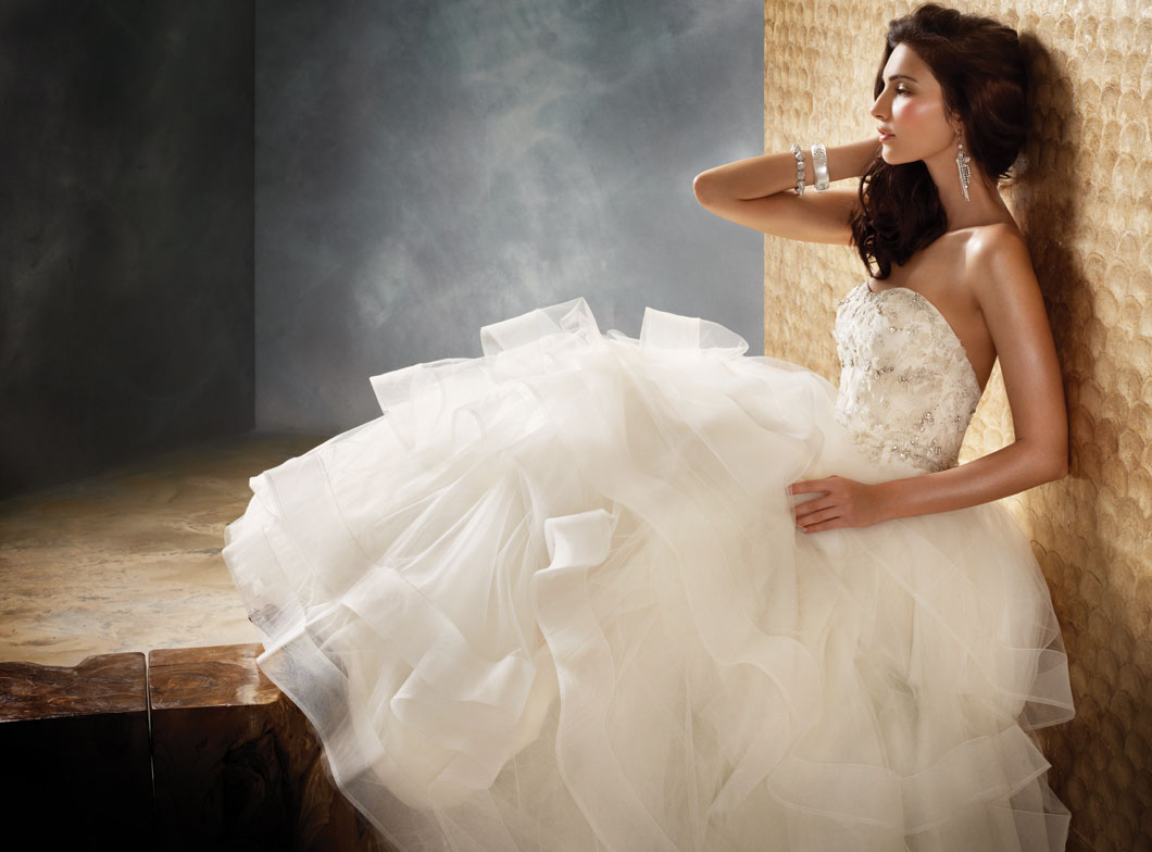 Jim Hjelm Bridal Gowns, Wedding Dresses Style jh8155 by JLM Couture, Inc. Jim Hjelm Bridal Gowns, Wedding Dresses Style jh8155 by JLM Couture, Inc.